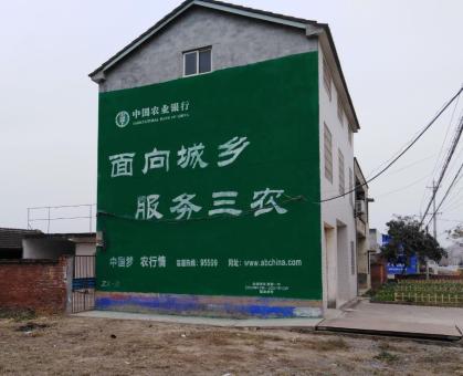 宁南为什么制作墙体广告