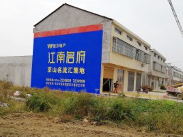 宁南农村墙体广告在不同形式上面展现的不同特色