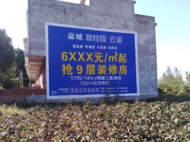 宁南墙体广告的好处