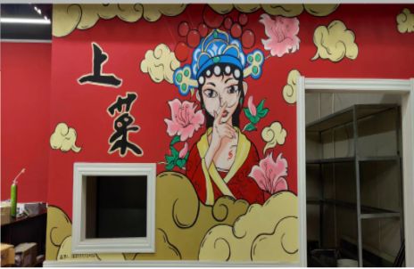 宁南墙体彩绘的发展和应用
