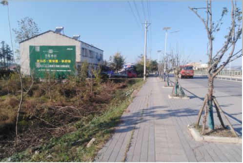 宁南书山南院墙体广告