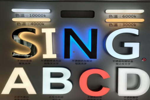 宁南发光字的寿命