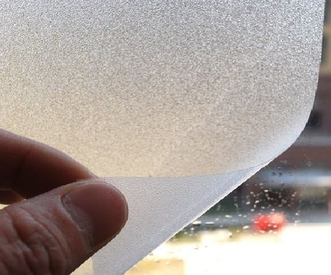 宁南玻璃门外面粘广告用什么材料好？