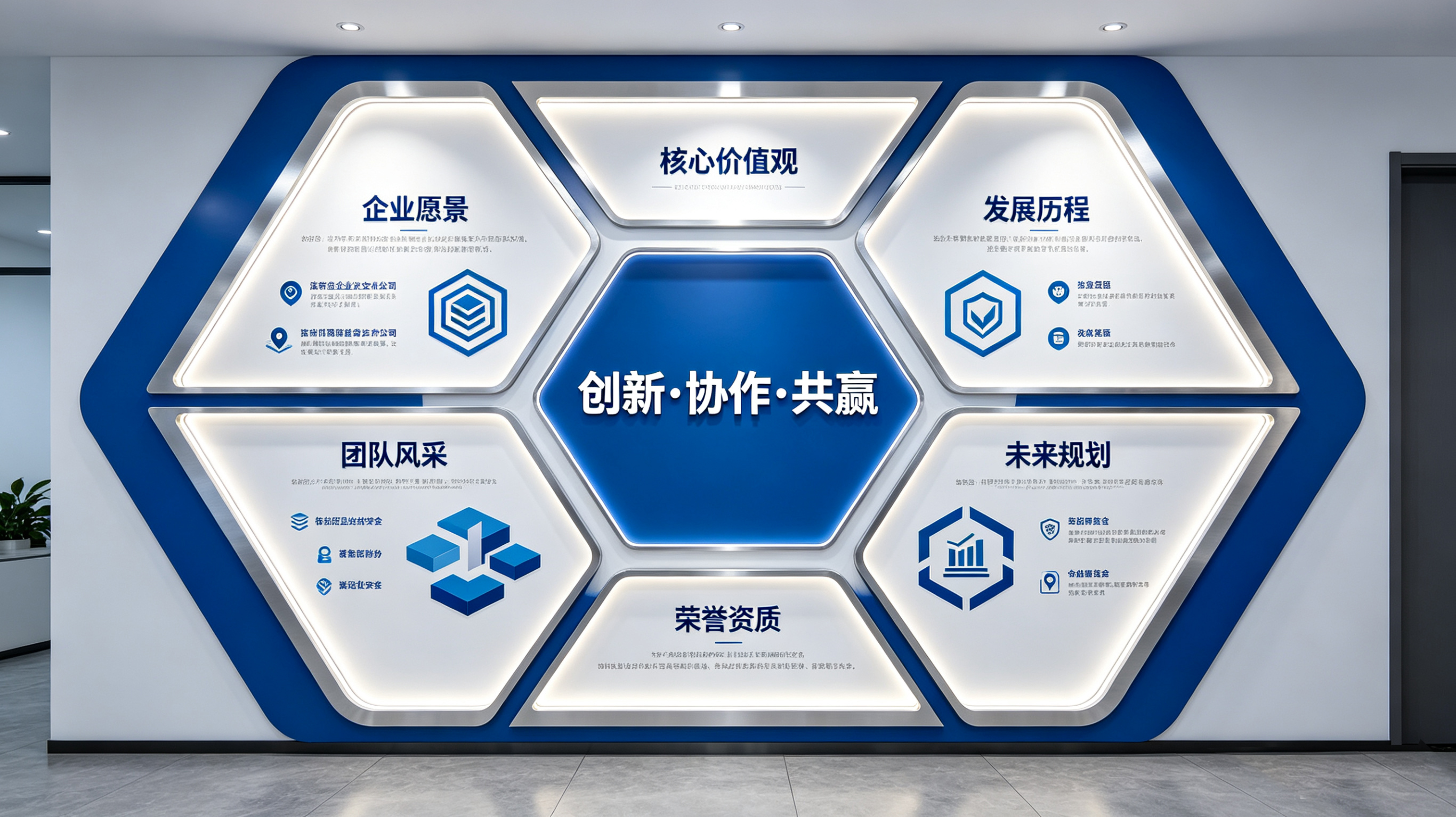 宁南企业文化墙六边形避坑指南（新手常犯5个错误）